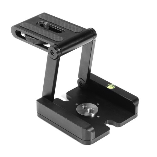 Aluminu DSLR Camera Z Type Folded Desktop Stand Holder Tripod Flex Tilt Ballhead - Picture 3 of 9