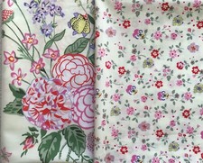 2 * 50cm x 100cm W Bundle Cath Kidston Floral Fields & Ditsy Cotton Fabric New