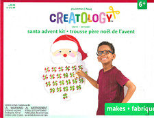 Santa Advent Kit -Christmas Craft Kit - NEW by Creatology