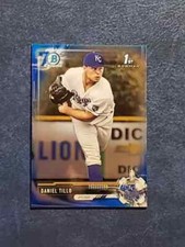 Daniel Tillo 2017 Bowman Draft Chrome BDC-59 BLUE 70th REFRACTOR 120/200