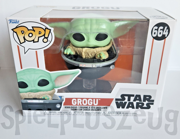 Funko Pop! 664 Star Wars The Mandalorian Grogu Special Figur-image