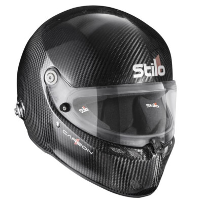 FIA Stilo ST6 FN Carbon Helmet Black Racing Snell SA2025