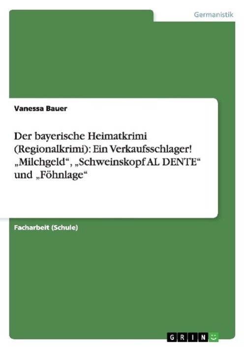Thumbnail - Vanessa Bauer | Der Bayerische Heimatkrimi (regionalkrimi): Ein...