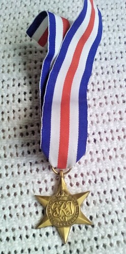 no 72 MILITARY MEDAL THE FRANCE AND GERMANY STAR COULD BE REPLICA ? WAR - Picture 3 of 3
