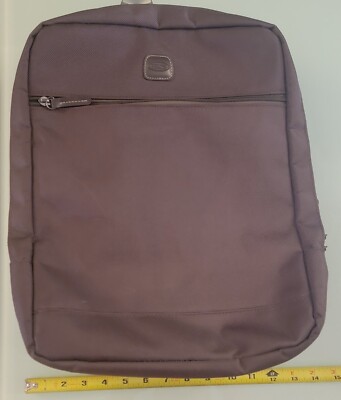 bric's laptop lg backpack Ulisse Black with a dedicated water bottle holder and pen/pencil storage Bric's Life Backpack, Navy