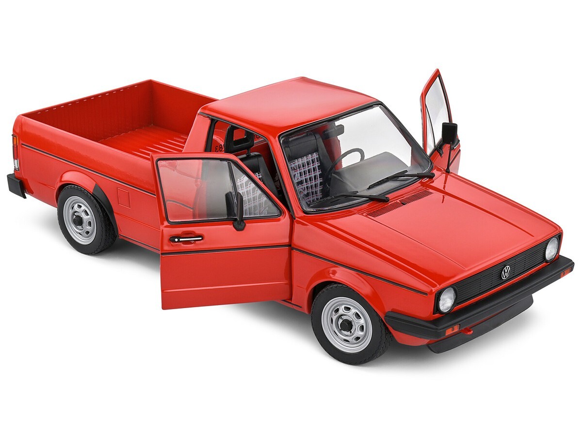 Solido 1/18 – Volkswagen Caddy MKI 1982 – Rouge – Miniature Neuve Sous Emballage (prévente)