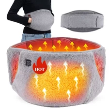 USB Electric Heating Menstrual Heat Pad Belt For Women Period Pain Relief Cramp