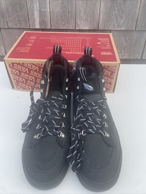VANS Sk8-Hi DR MTE-2 Shoe Black Iguchi Rare Boots Blackout Men\'s Size 4 NEW VANS Sk8-Hi DR MTE-2 Shoe Black Iguchi Rare Boots Blackout  main image 2