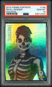 Panini Fortnite 2019 Skull Ranger Holofoil PSA10 GEM MT USA