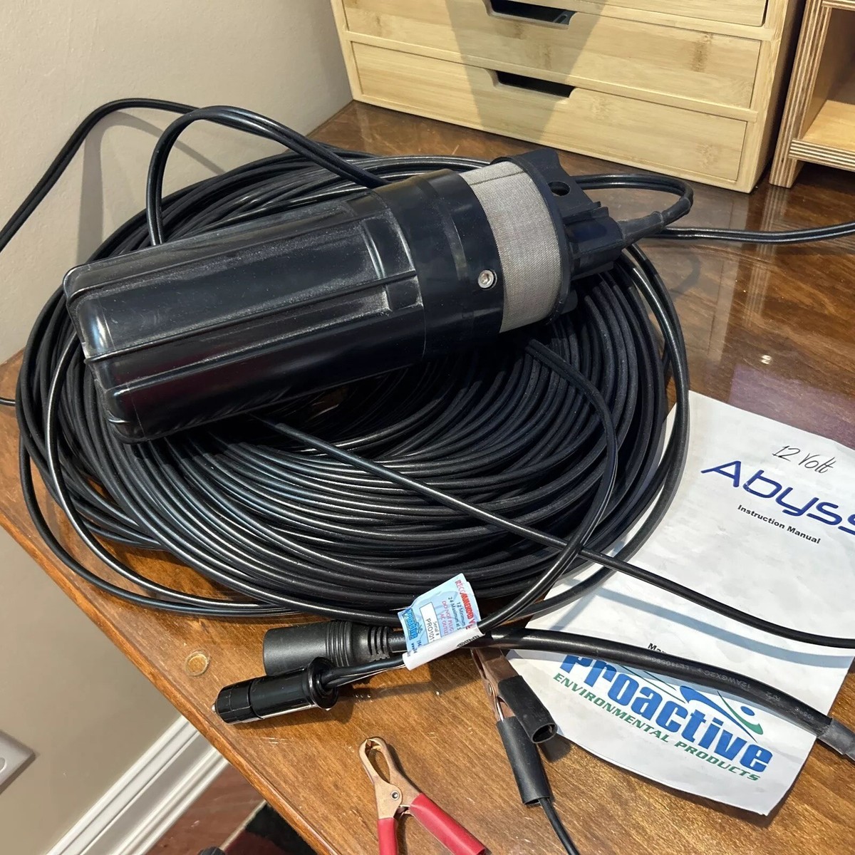 Pompe D'échantillonnage Proactive Abyss – 12V Pour Purge Eaux Souterraines – NEUF