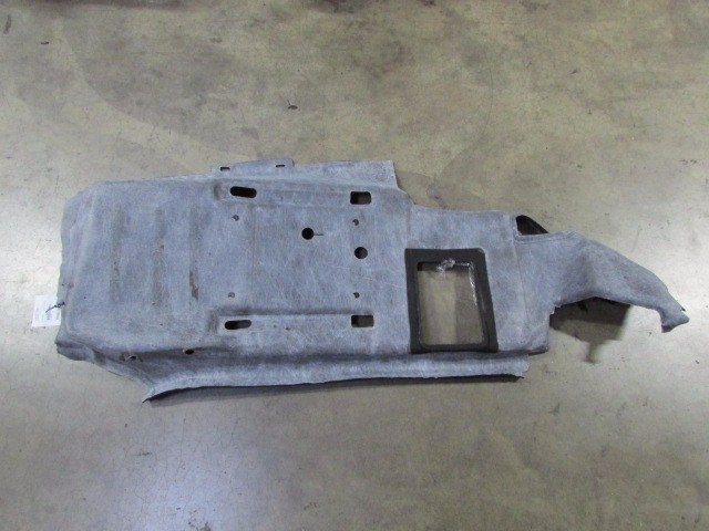 Maserati Granturismo, LH, Left Front Floor Carpet, Black, Used, P/N 69189600