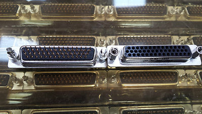 HARTING FEMALE 44 PIN  D-Sub High Density Connector 09 56 351 7513 (LOT OF 5)