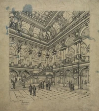 8" x 10" Photo Library of Congress (Congressional Library Building)