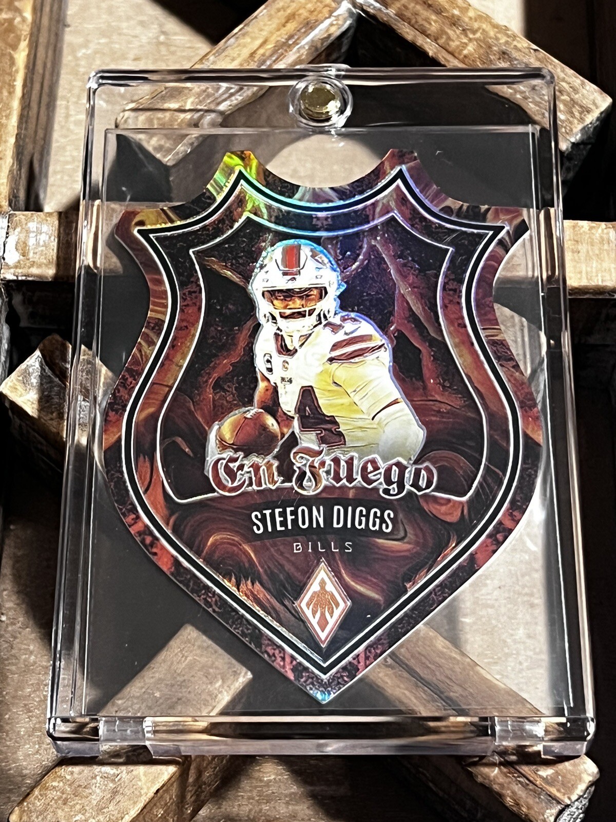 2023 Panini Phoenix STEFON DIGGS EN FUEGO DIE-CUT SSP ULTRA-RARE CASE HIT