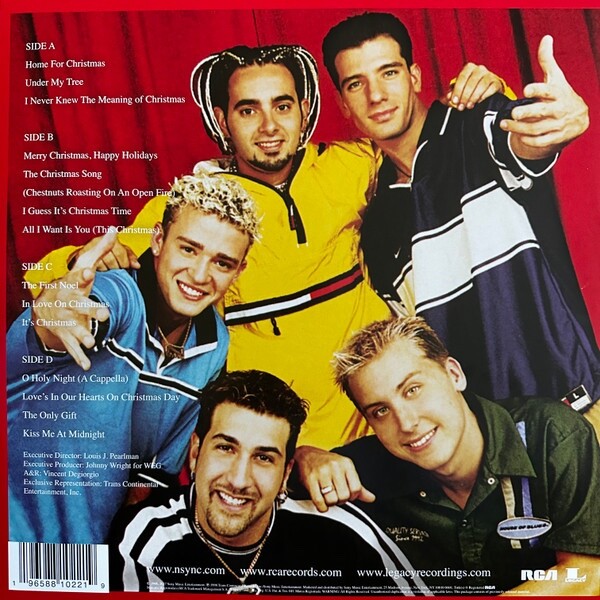 米2LP NSYNC Home for Christmas 88985424421 RCA /00520 Amazon.com: American Classics NSYNC 1995 Boy Band Home for