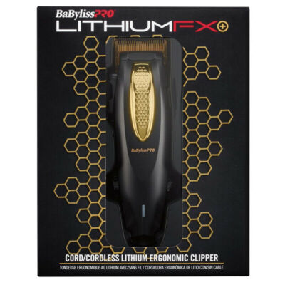 Babyliss Pro FX673N Lithium FX Cord/Cordless  Lithium Ergonomic Clipper-NEW