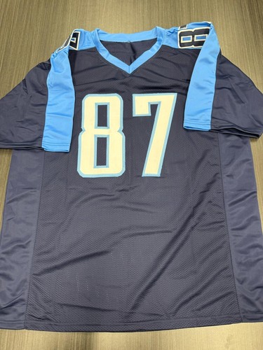 Kevin Dyson Signed Tennessee Titans Custom Jersey JSA COA - Picture 2 of 2