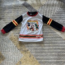 Vintage 90s Power Rangers Turbo Saban Youth Size 6 Long Sleeve Shirt