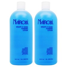 Nairobi Wrapp-It Shine Foaming Lotion, 32 Fl Oz Pack of 2 