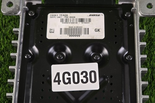 2017-2020 Nissan Rogue Bose Radio Audio Sistema Amplificatore OEM Usato - Foto 2 di 8