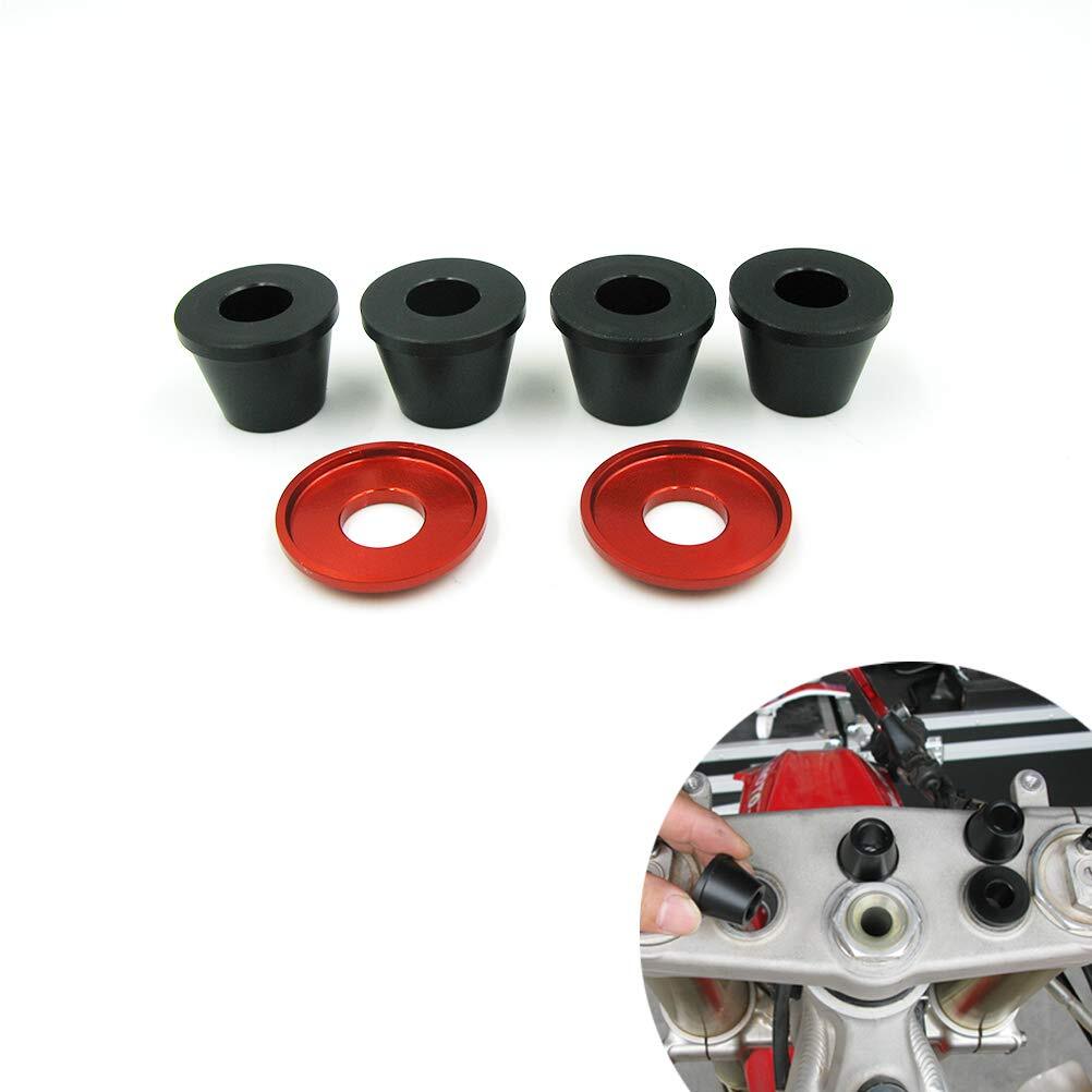 OUDIMO Motorcycle Handlebar Clamp Mount Bushings Cone For KXF CRF