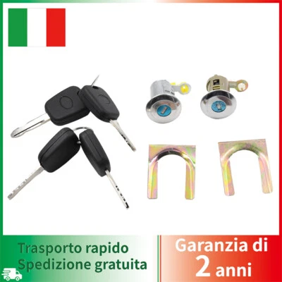 KIT CILINDRETTO NOTTOLINO PORTA ANTERI PER CITROEN C1 PEUGEOT 107 TOYOTA AYGO