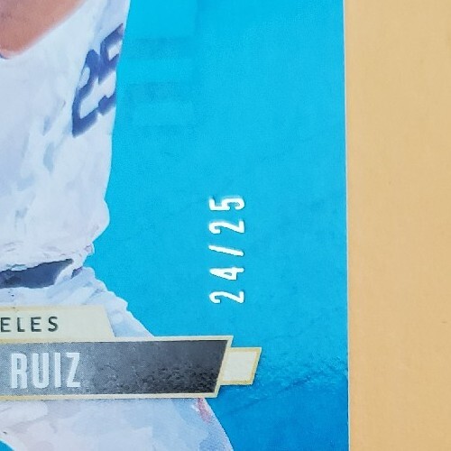2021 Diamond Kings Debut Litho Proof /25 Keibert Ruiz #DDK-LD Rookie SSP - Picture 2 of 4