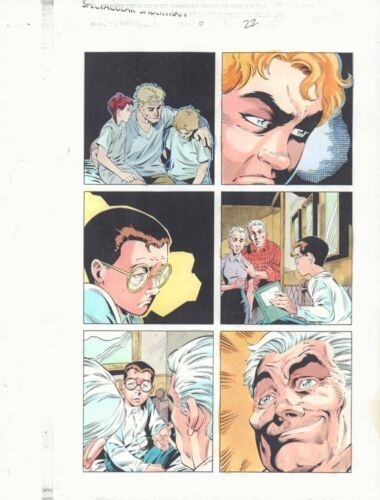 Spectacular Spider-Man #-1 p.22 Color Guide Art - Flash Thompson by John Kalisz - Picture 1 of 1