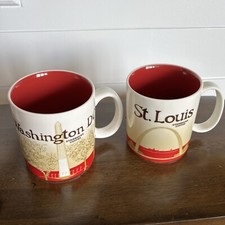 Tasse à café Starbucks série collector tasse à café Washington DC/St.Louis 2010