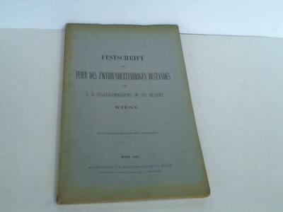 Wien: K.K. Staatsgymnasium: Festschrift zur Feier des Zweihundertjährigen ...
