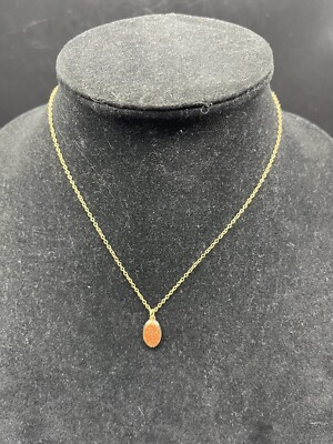 1/20 12K GF Gold Filled Chain Necklace 15.5 display picture 3