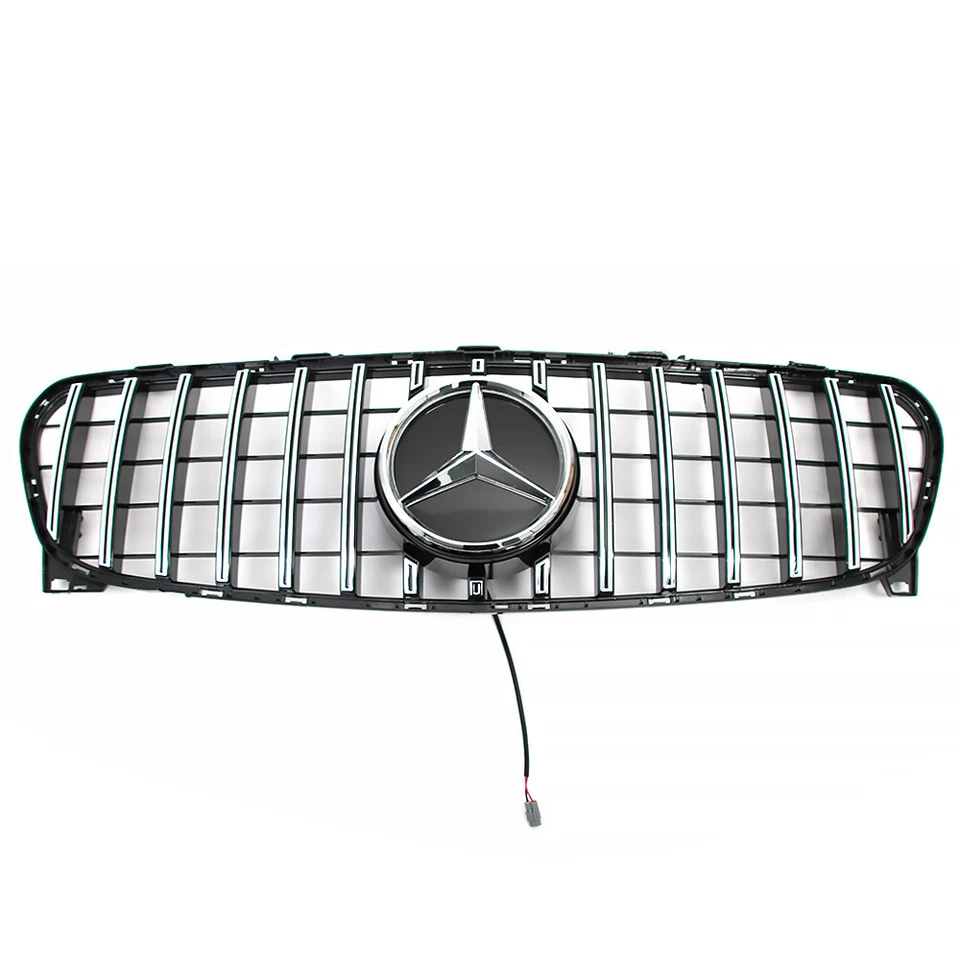 For Mercedes Benz 2018-2020 GLA Class GLA200 GLA250 GLA45 Front Bumper Grille Foto 2 de 4