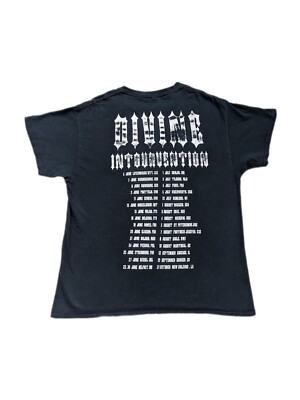 Vintage 90s Y2K Slayer Divine Intervention Tour Thrash Metal Rock