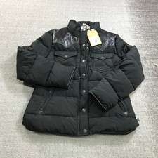Penfield Coat Womens Small Stapleton Down Jacket Quilted Puffer Snap Casual