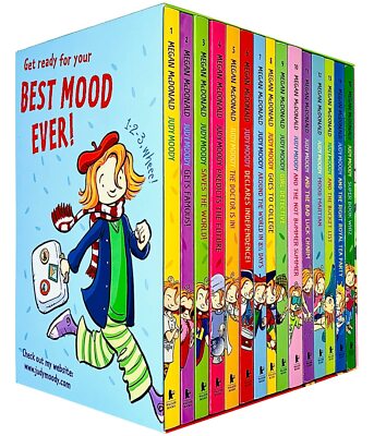 Judy Moody 15 Books Box Set by Megan McDonald (1-15) - Ages 6-12