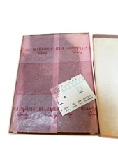 Vintage MarvLus Hosiery Seamless Nylon Support Stockings Size 8.5-9 In Suntime