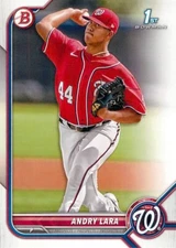 2022 Bowman Prospects #BP-70 Andry Lara NATIONALS