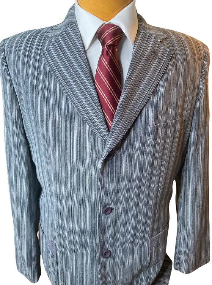 Corbata clásica vintage Oscar De La Renta 100 % seda años 70-80 Foto 2 de 4