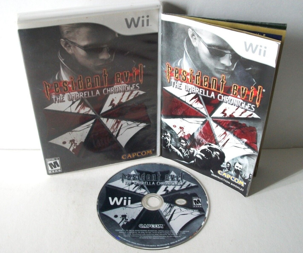 Resident Evil The Umbrella Chronicles Nintendo Wii Complete Game