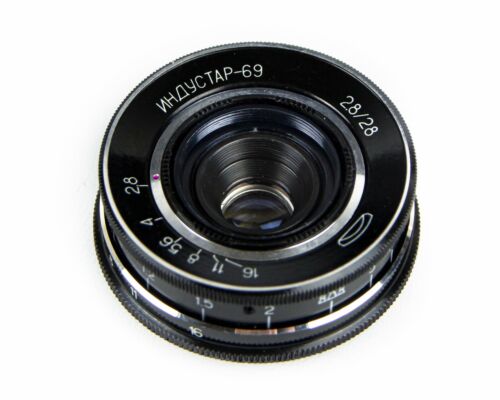 ✅ Soviet macro lens INDUSTAR - 69 (2,8/28) Mount M39 - Fujifilm FX - Picture 8 of 9