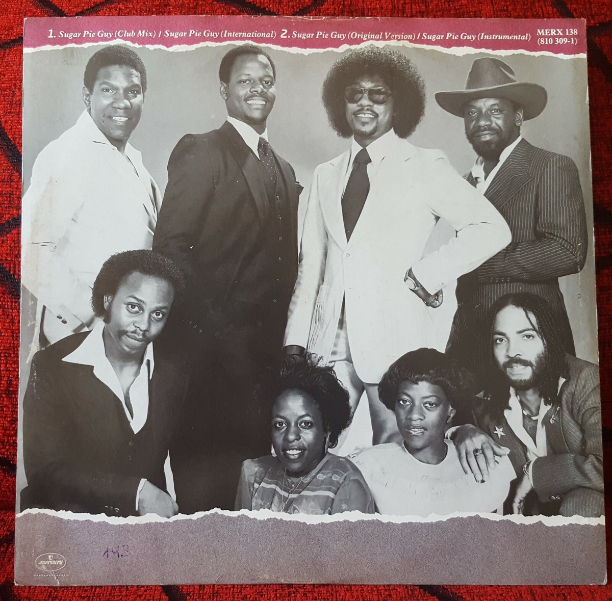 THE JONESES ** Sugar Pie Guy ** ORIGINAL 1983 UK 12
