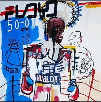 Boxing Gemälde Artist Manuel Mane | TMT | 150cm x 180cm | Versand Gerollt