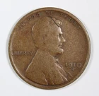 1910-S Lincoln Wheat Cent Semi-Key Date Rare Very Good Details Free Shipping