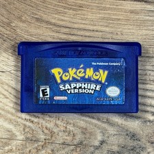 Pokemon Sapphire Version Nintendo Gameboy Advance, 2019 Authentic Tested Working