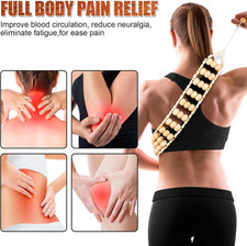 Wood Therapy Massage Tools,Back Wooden Massage Roller Rope Tool Maderoterapia Ki
