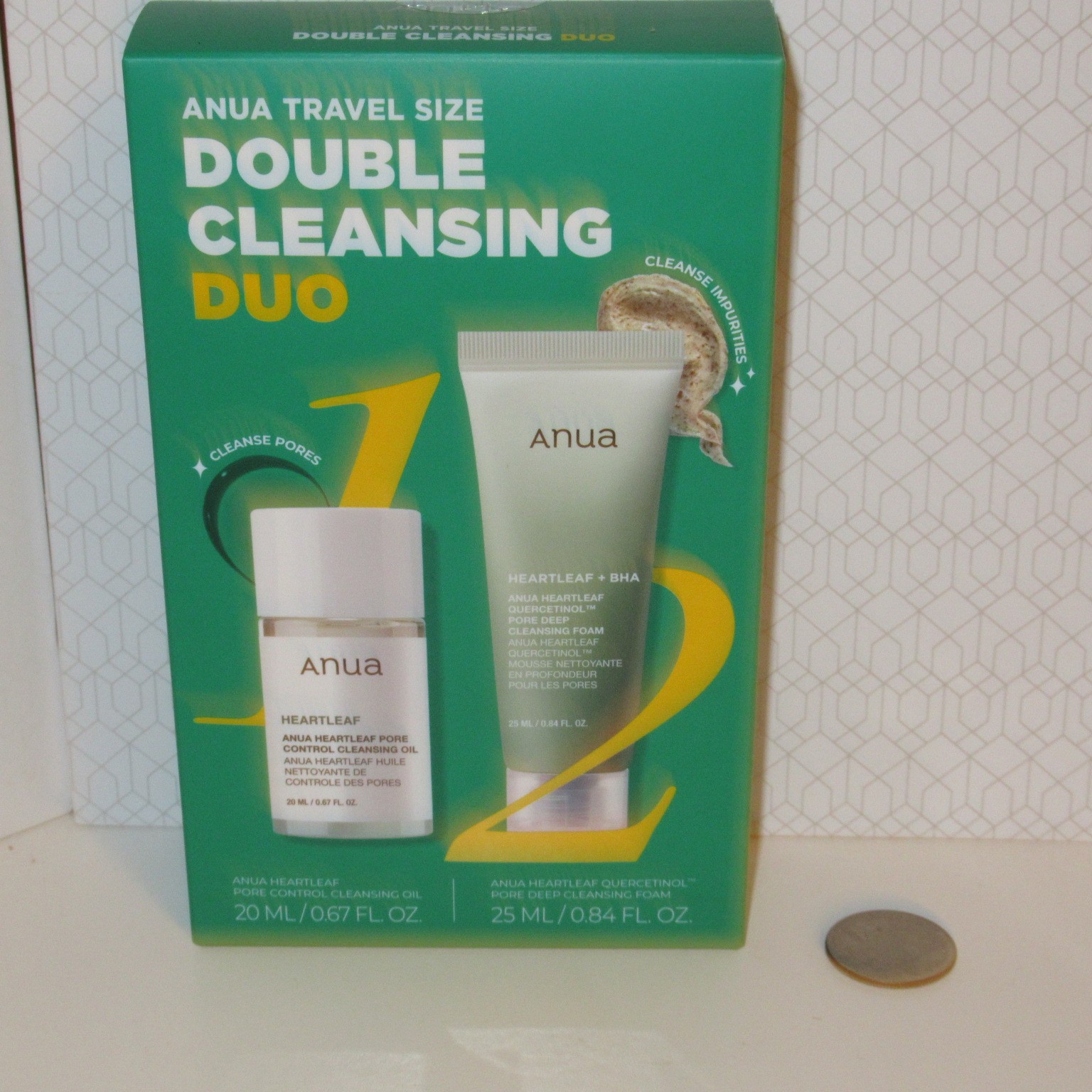 Anua Heartleaf Pore Control Cleansing Oil Quercetinol Pore Deep Cleansing Foam