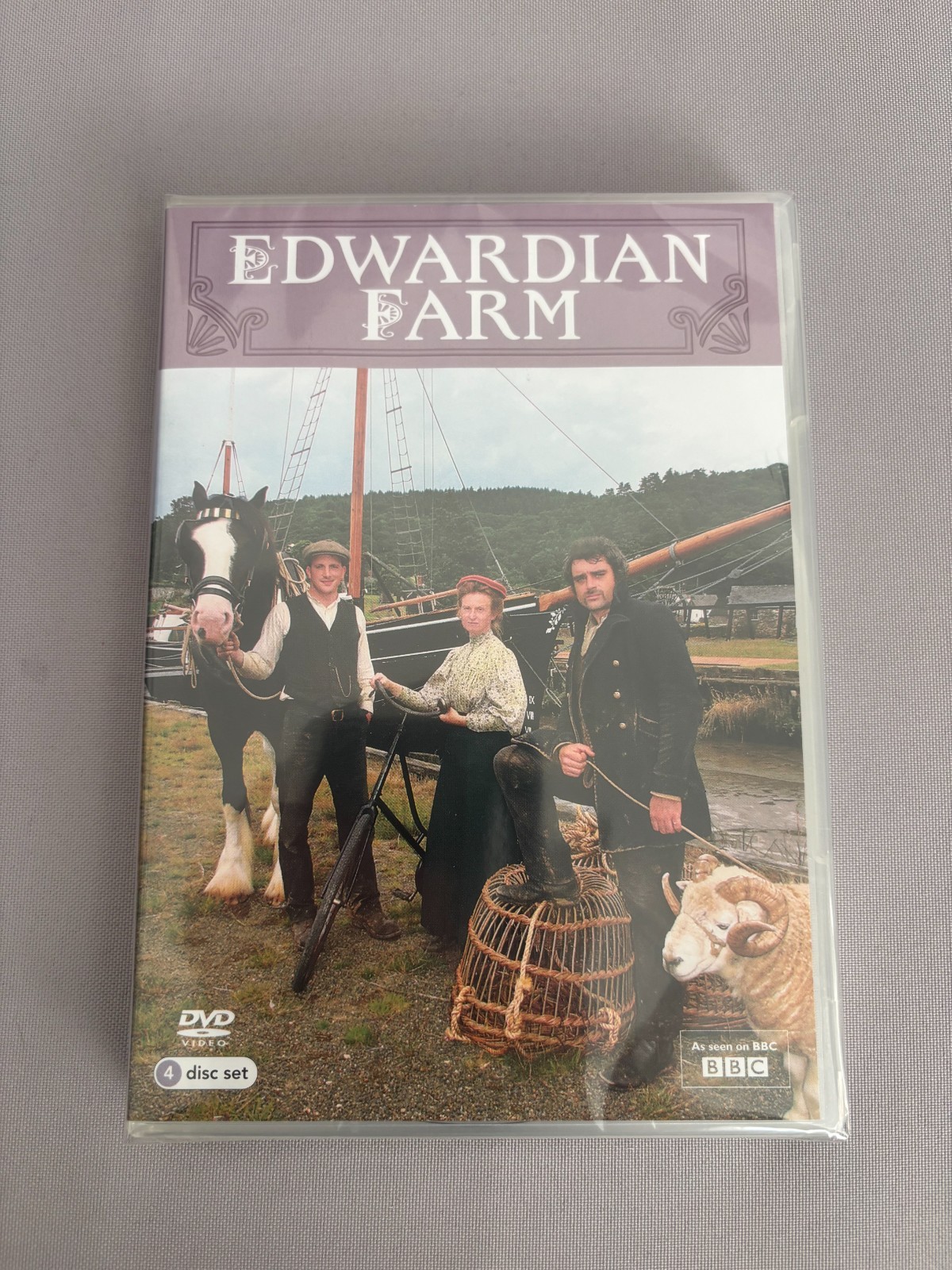 Edwardian Farm 4-Disc DVD Ruth Goodman, Peter Ginn New Factory Sealed UK Genuine