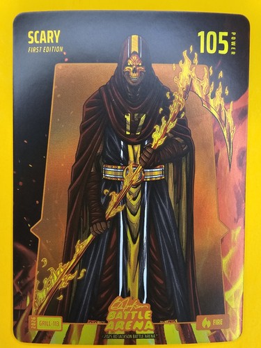 2026 Bo Jackson Battle Arena Scary Terry McLaurin Grillin Fire Foil #GRILL-113