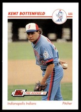1991 Line Drive AAA Kent Bottenfield Indianapolis Indians #178