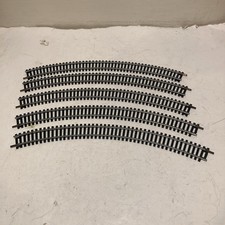 5 x Lima OO Gauge Train Track R 431 Curved 45 Degree.  ( Hornby r607 equivalent)